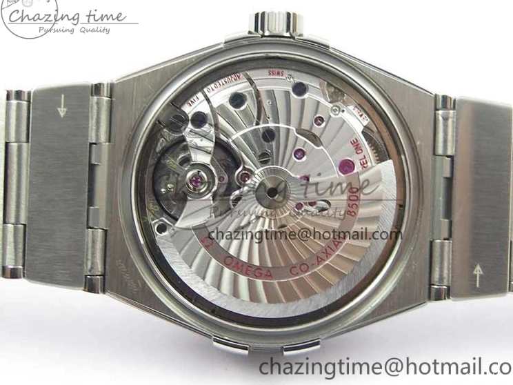 0205 SunProtective Constellation 38mm SS VSF 1:1 Best Edition Blue Textured Dial on SS Bracelet A8500 Super Clone 7917